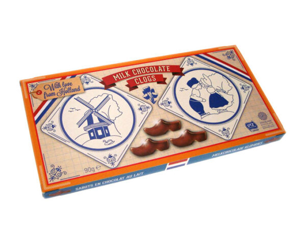 wooden shoes oftewel chocolade klompen