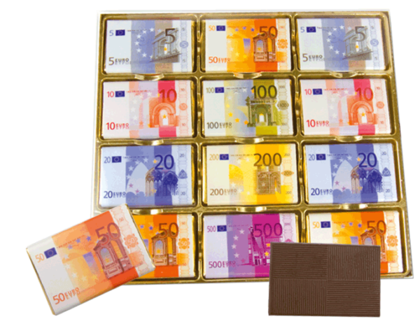 chocolade papiergeld