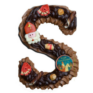 dubbel roomletter chocolade