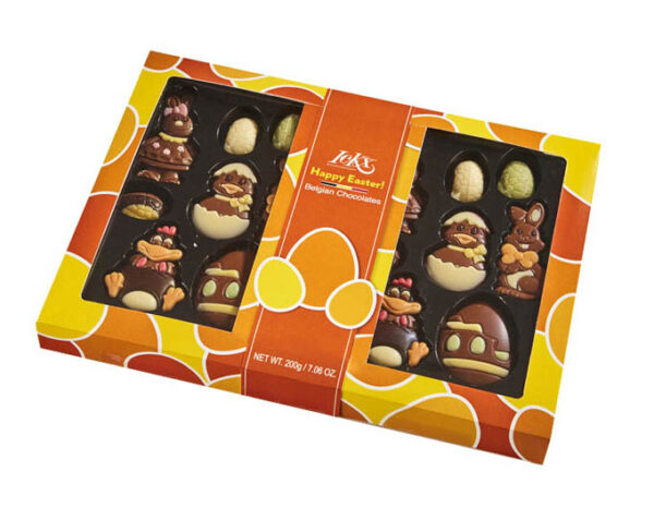 geschenkverpakking paaschocolade