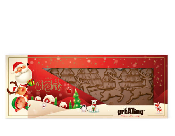 rendierreep in mooi kerstdoosje