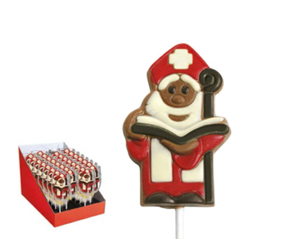 sinterklaas chocolade lolly
